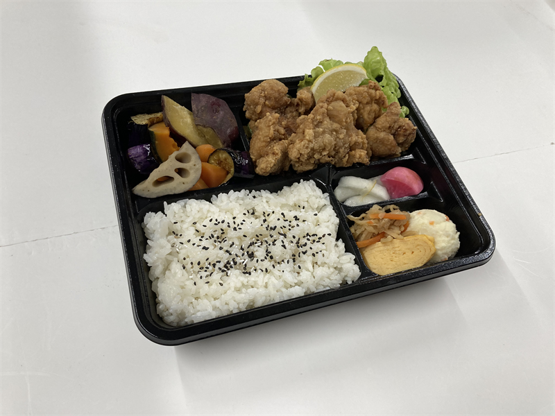 花桃唐揚げ弁当